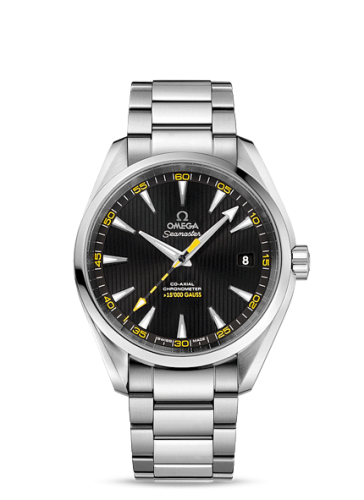 Omega Seamaster Aqua Terra 150m Co-Axial 41.5 Stainless Steel / Black / Bracelet / >15'000 Gauss